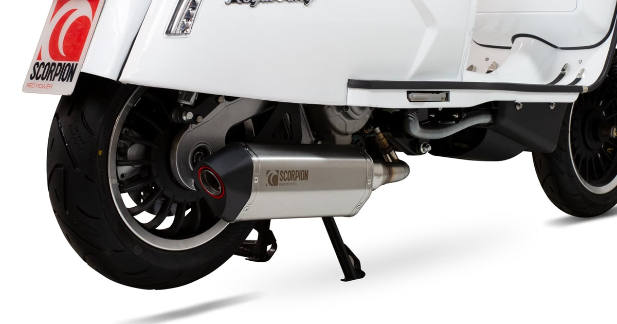 Full Scorpion Exhaust System Released For Royal Alloy Gp300s Midland Scooter Centre